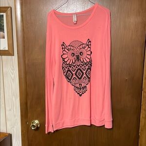 No Boundaries Pink Graphic Sweatshirt